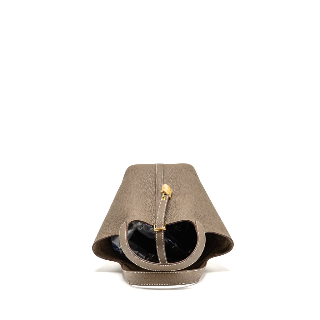 HERMES PICOTIN 18 CLEMENCE ETOUPE GHW