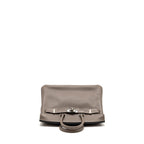 Hermes Birkin 25 Taurillon Novillo M8 Gris Asphalte SHW