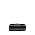 CHANEL COCO LOOP SINGLE FLAP BAG LAMBSKIN BLACK SHW