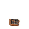 Goyard Plumet Pocket pochette goyardine canvas Tan SHW