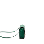 Hermes Mini Roulis Ostrich Vert Vertigo SHW