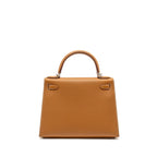 Hermes Kelly 28 Epsom Gold SHW