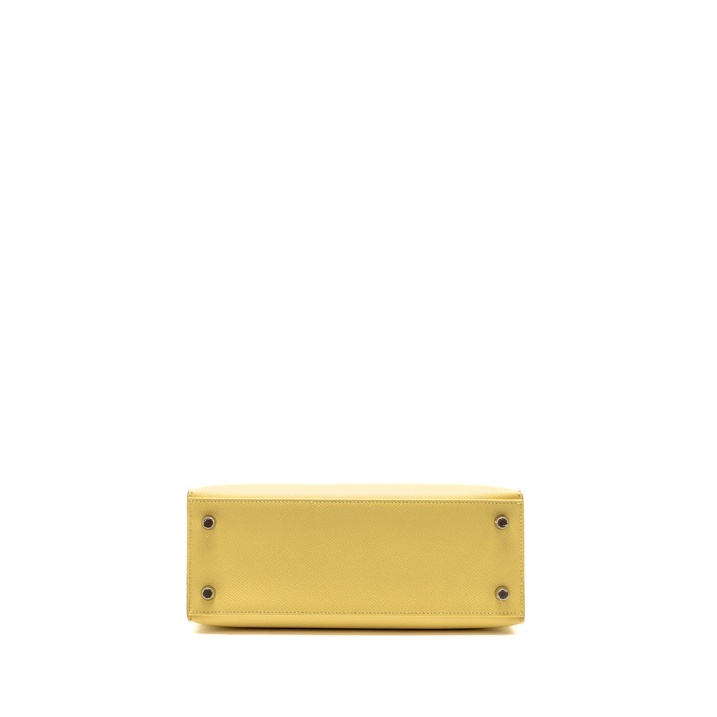 HERMES KELLY 25 EPSOM JAUNE POUSSIN SHW
