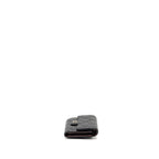 CHANEL COMPACT WALLET CAVIAR BLACK LGHW (MICROCHIP)