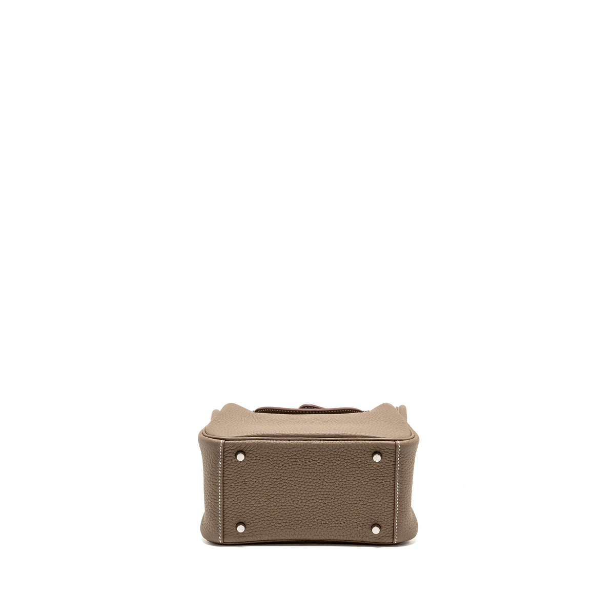 Hermes mini lindy II clemence etoupe SHW