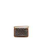 Goyard Plumet Pocket pochette goyardine canvas Tan SHW