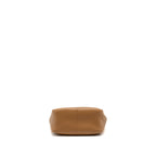 Prada Mini Leather Tote Bag Calfskin Caramel SHW