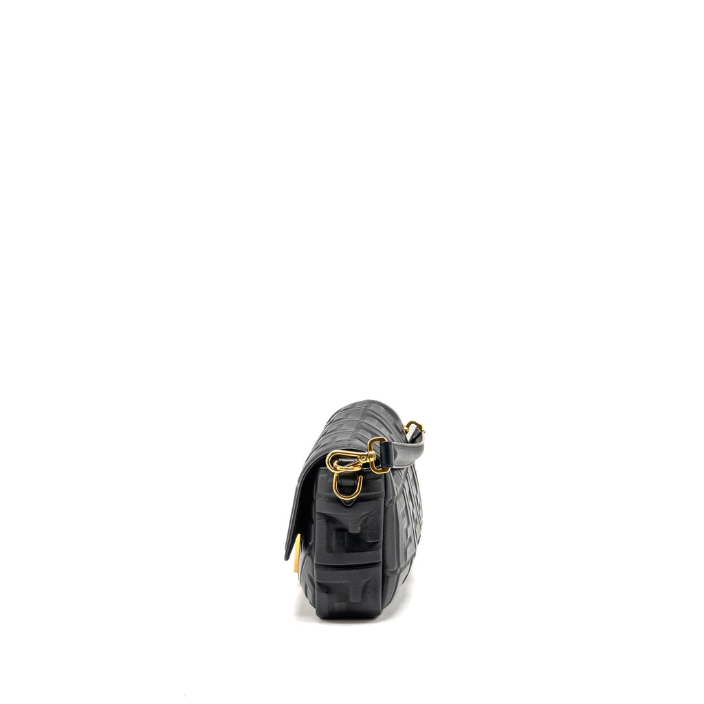 Fendi Baguette Bag Lambskin Black GHW