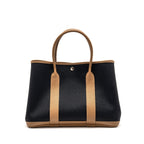 HERMES GARDEN PARTY 36 CANVAS/ NEGONDA BLACK/ ALEZAN SHW
