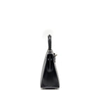 HERMES TOUCH KELLY 25 MADAME / CROCODILE NILOTICUS BLACK SHW