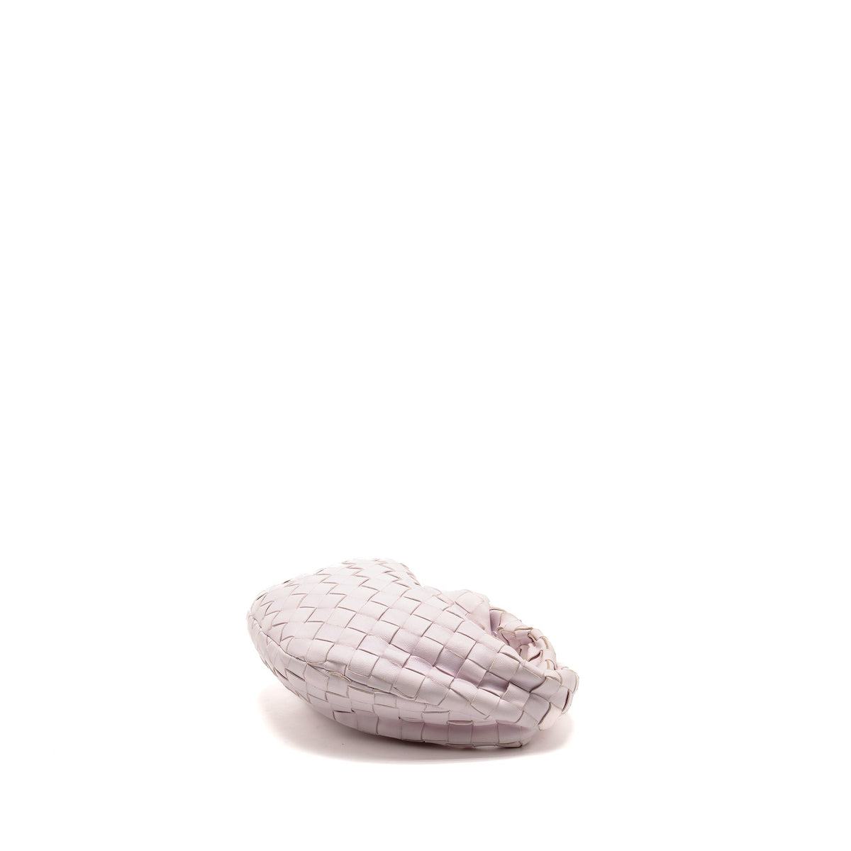 BOTTEGA VENETA MINI JODIE LAMBSKIN LIGHT PINK GHW