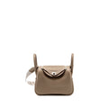 Hermes mini lindy II clemence etoupe SHW