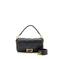 Fendi Baguette Bag Lambskin Black GHW