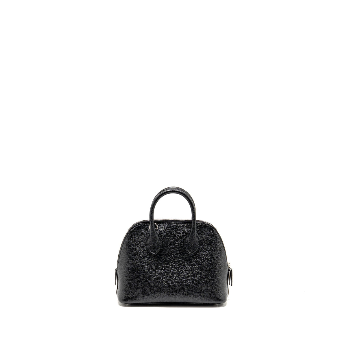 Hermes Mini Bolide Chevre Mysore Black SHW