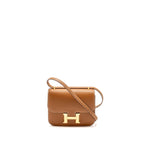 HERMES MINI CONSTANCE EPSOM GOLD GHW