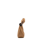 Prada Mini Leather Tote Bag Calfskin Caramel SHW