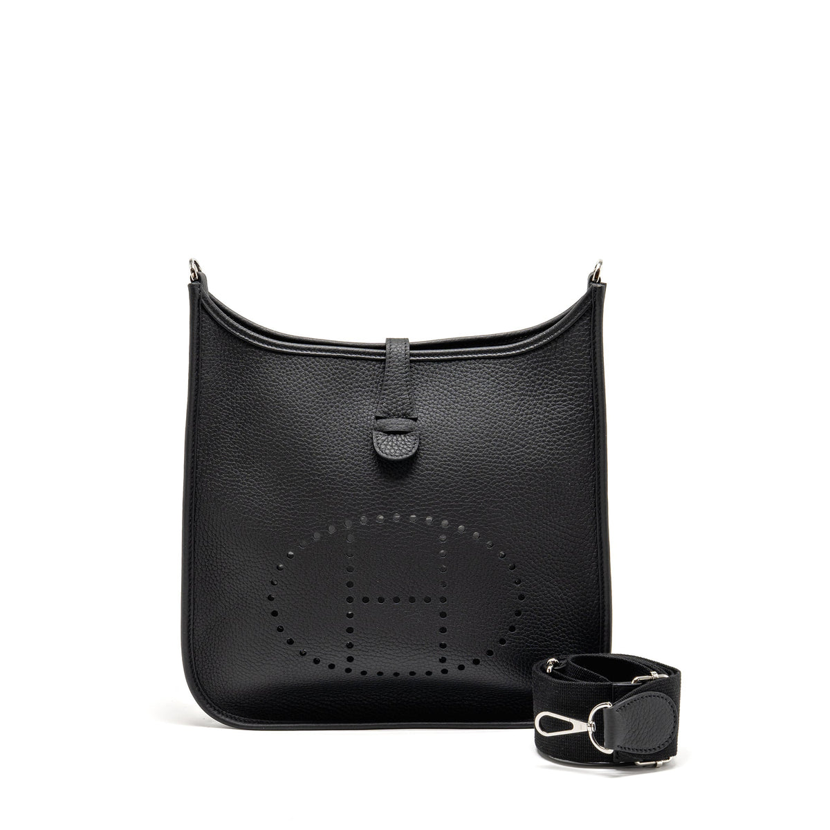 Hermes Evelyne 29 Clemence Black SHW