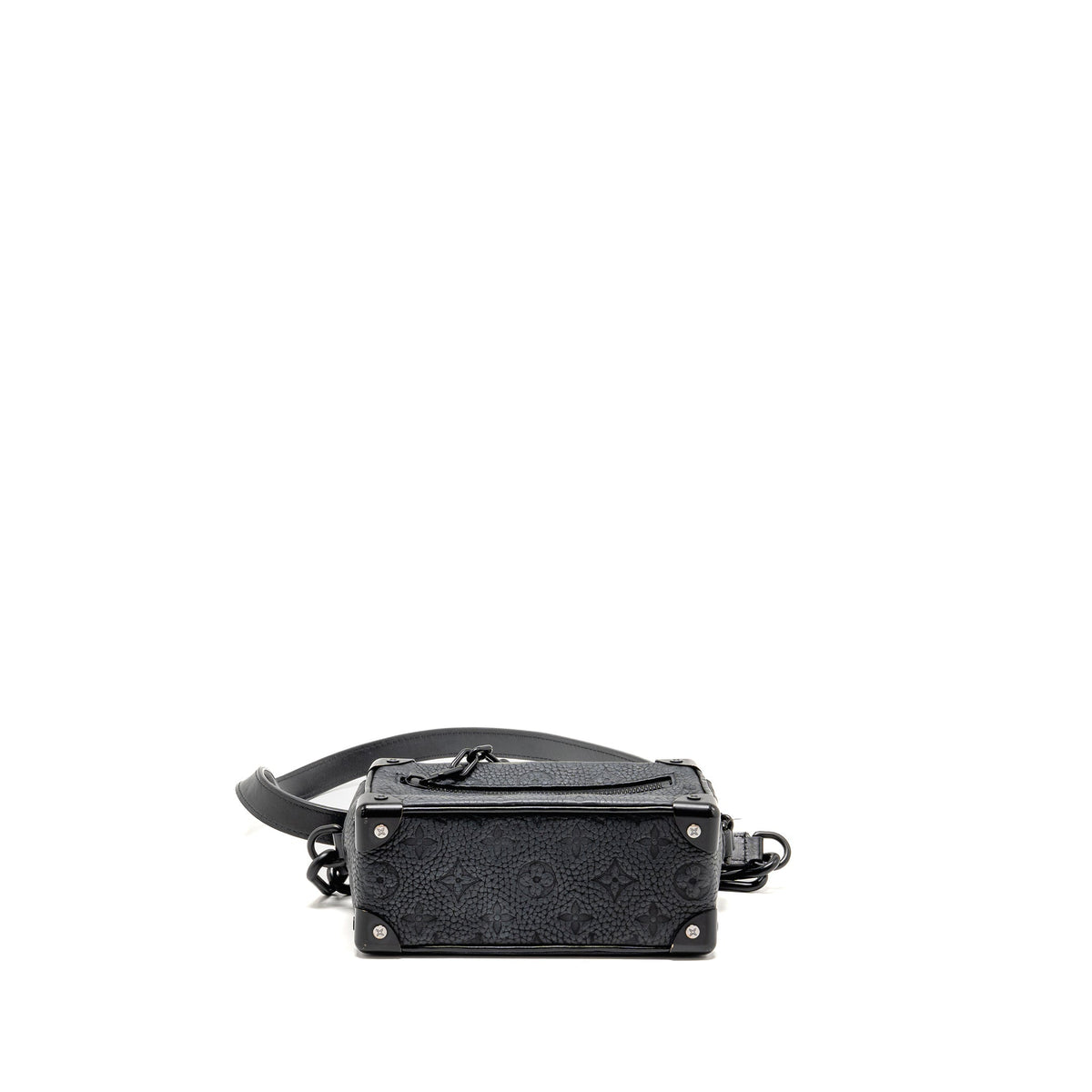 Louis Vuitton Mini Soft Trunk Monogram Taurillon Leather SO Black