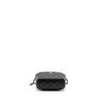 CHANEL 25C QUILTED HOBO BAG CAVIAR BLACK GHW (MICROCHIP)