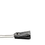 CHANEL MINI 31 BAG SHINY CALFSKIN BLACK LGHW (MICROCHIP)