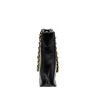 Chanel North South Shopping Tote Bag Aged Calfskin Black GHW