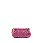 Louis Vuitton Mini Pleaty shoulder bag denim pink GHW