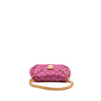 Louis Vuitton Mini Pleaty shoulder bag denim pink GHW