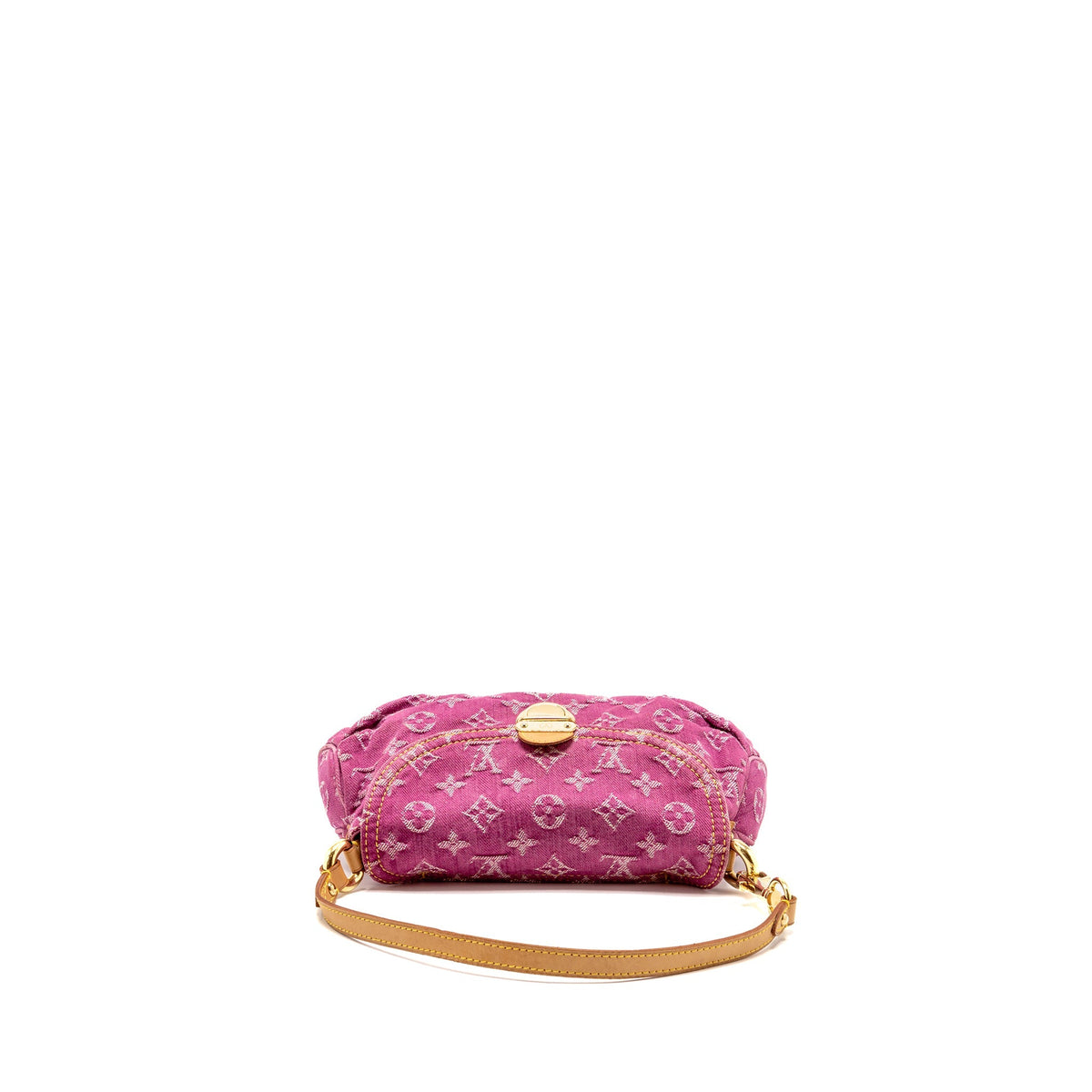 Louis Vuitton Mini Pleaty shoulder bag denim pink GHW