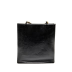 Chanel North South Shopping Tote Bag Aged Calfskin Black GHW