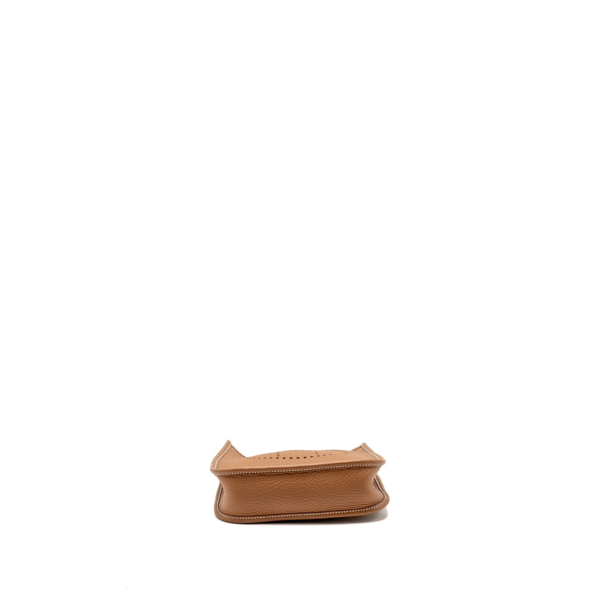 Hermes Mini Evelyne Clemence Gold GHW