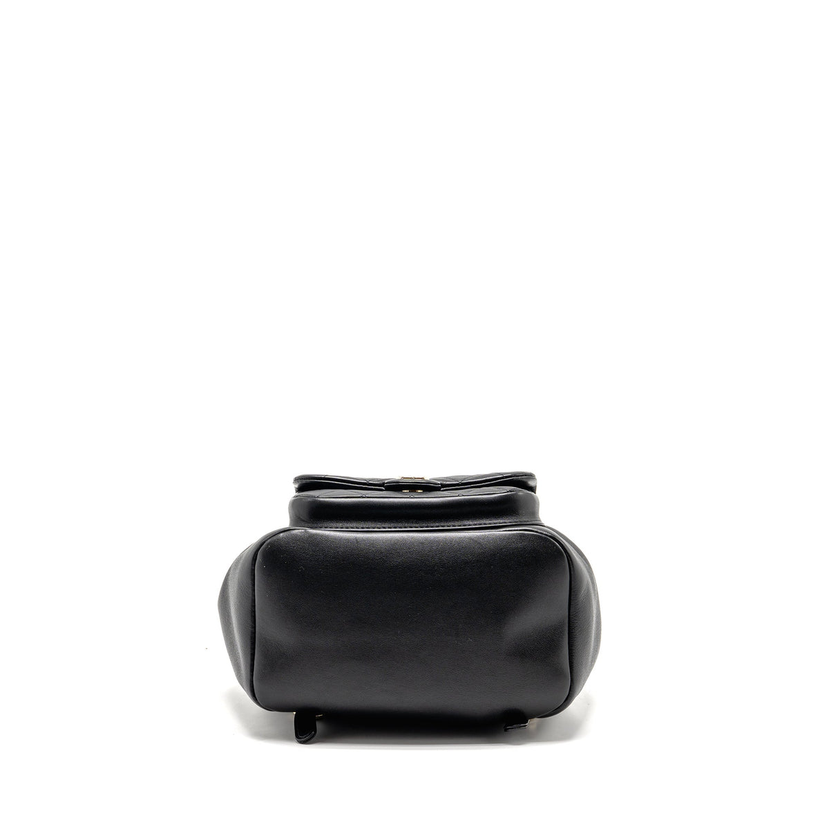CHANEL LARGE DUMA BACKPACK CALFSKIN BLACK LGHW (MICROCHIP)