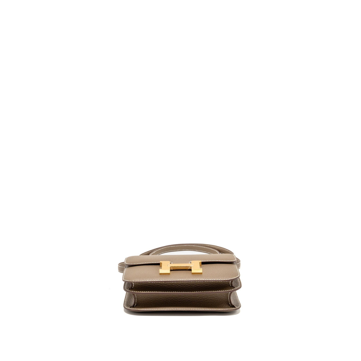 HERMES MINI CONSTANCE CHÈVRE MYSORE ETOUPE GHW