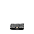 CHANEL MINI 31 BAG SHINY CALFSKIN BLACK LGHW (MICROCHIP)
