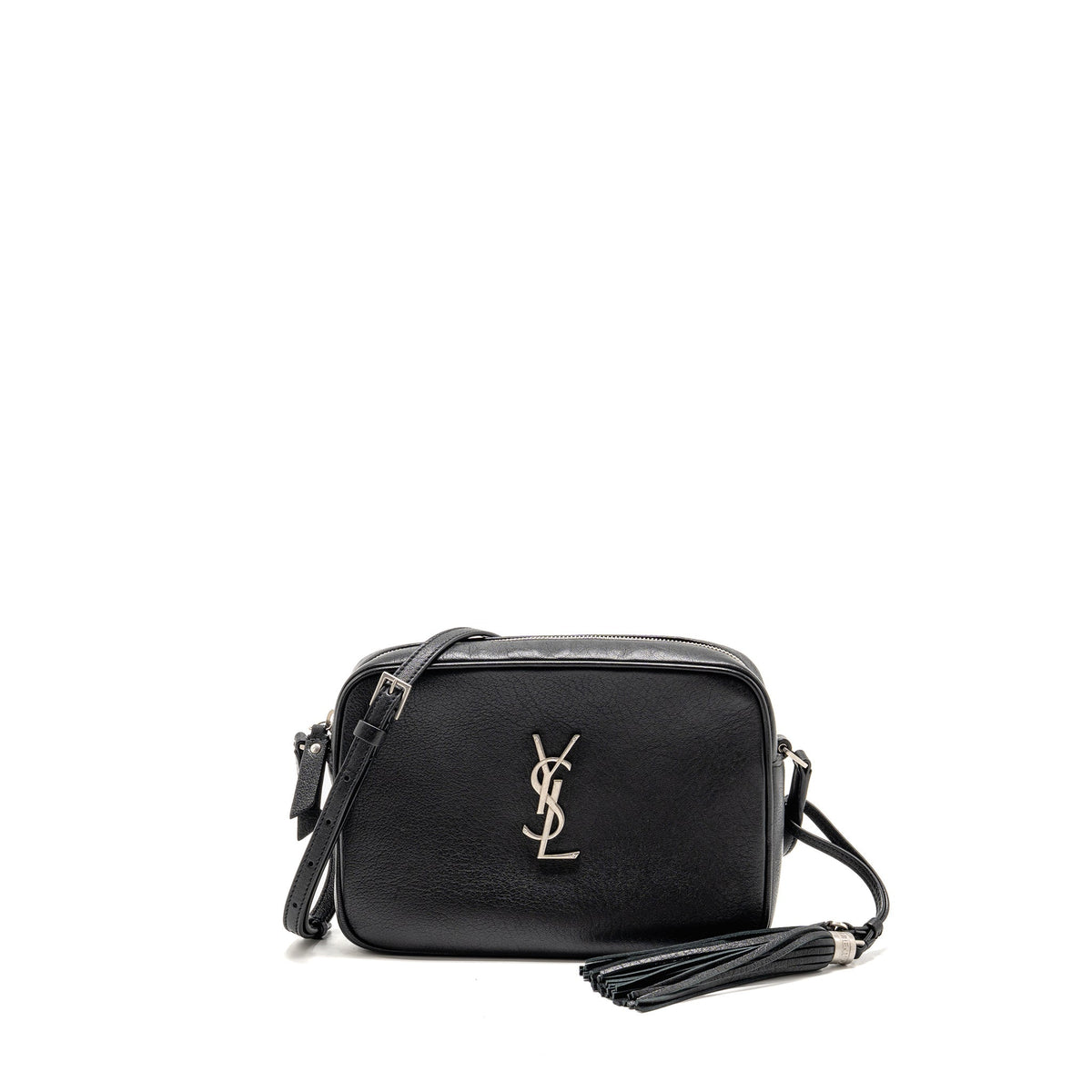 Saint Laurent/YSL Lou Camera Bag Calfskin Black SHW