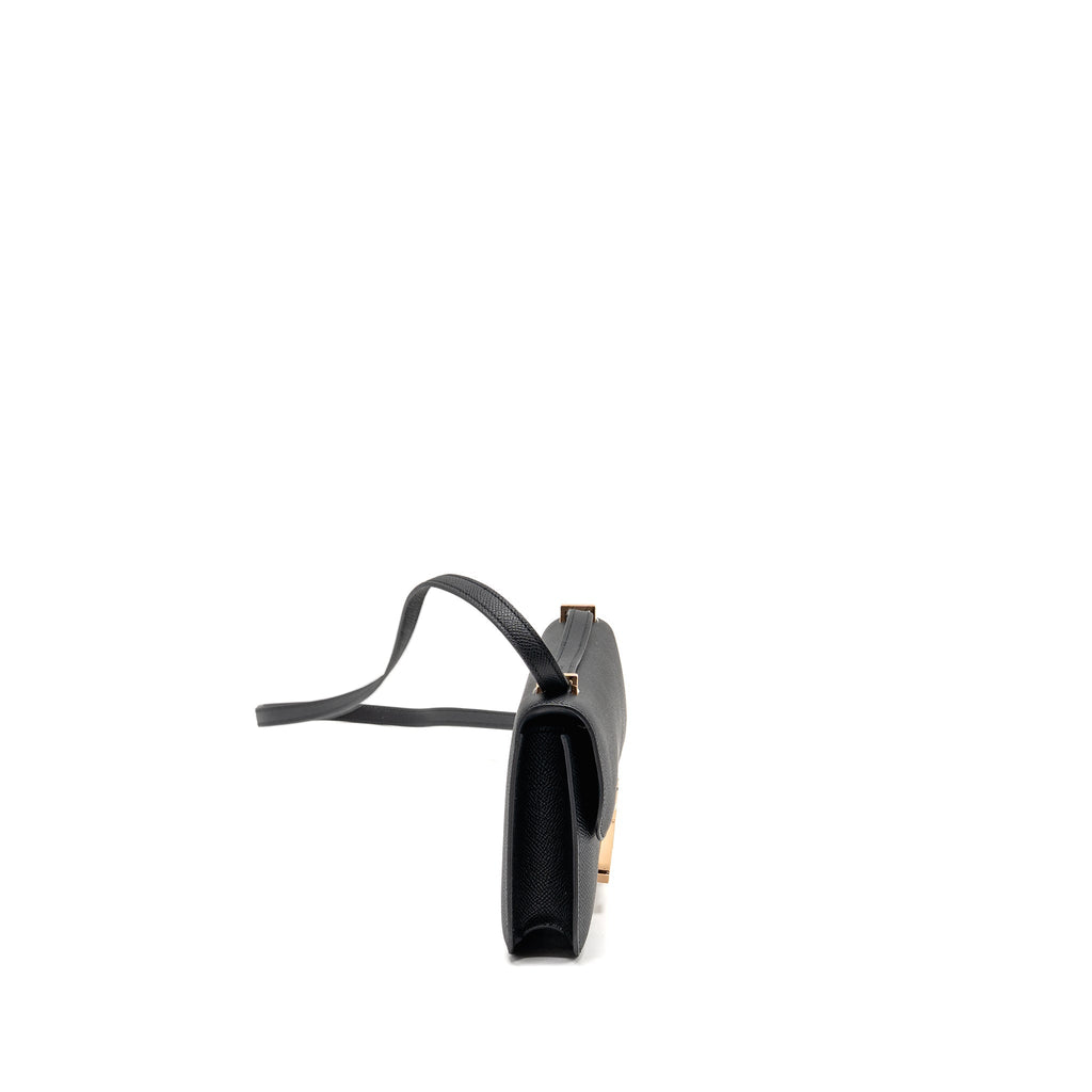 Hermes Constance Elan Epsom Black RGHW