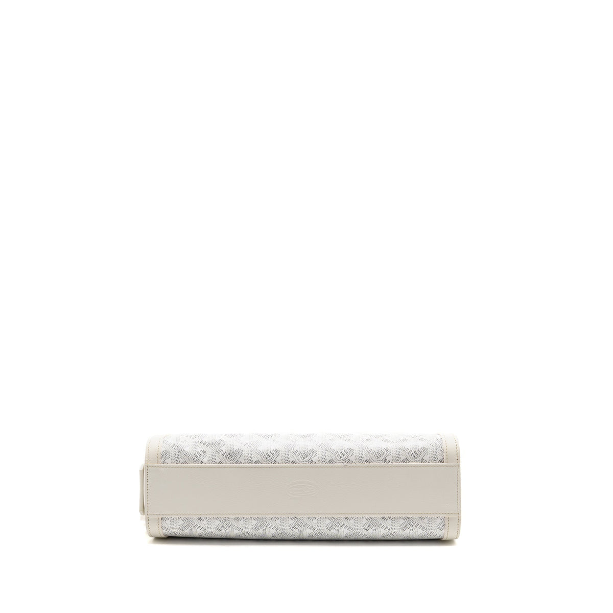 Goyard Bonbonniere Bag Goyardine Canvas / Calfskin White SHW