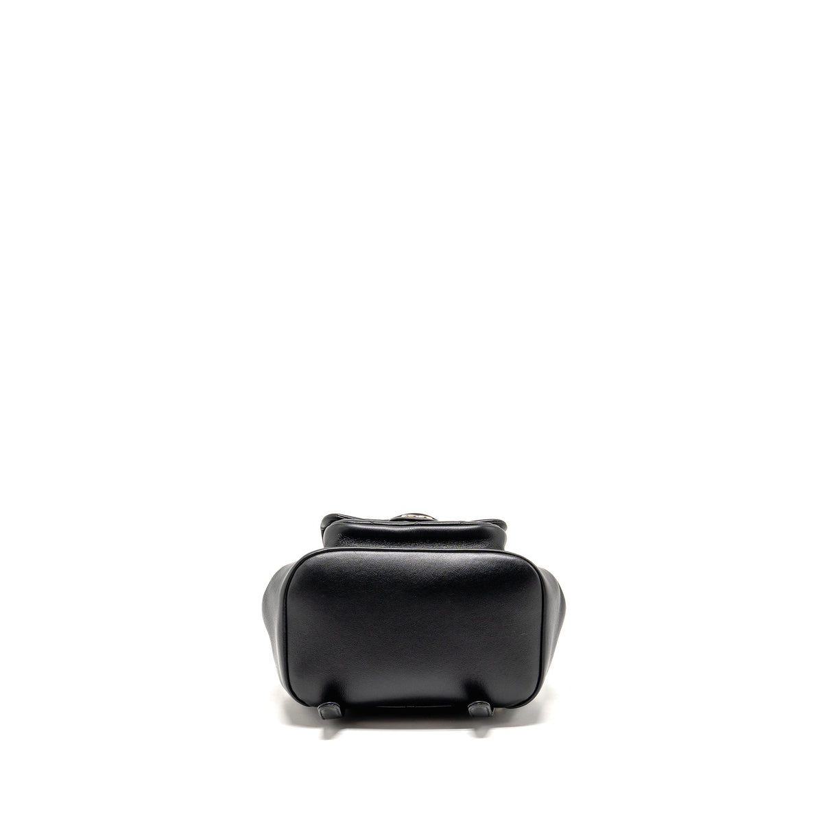 CHANEL MINI DUMA BACKPACK CALFSKIN BLACK LGHW (MICROCHIP)
