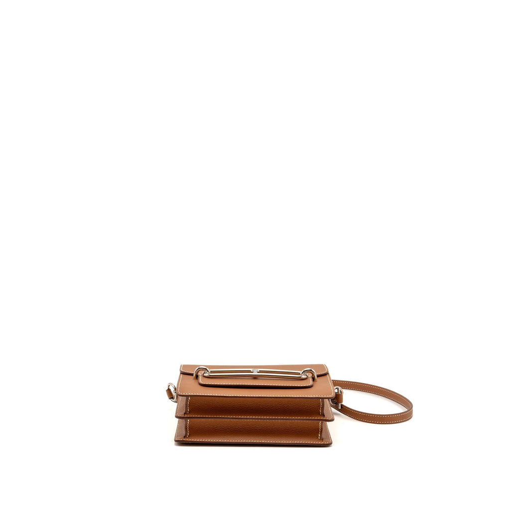 Hermes Mini Roulis evercolor Gold SHW