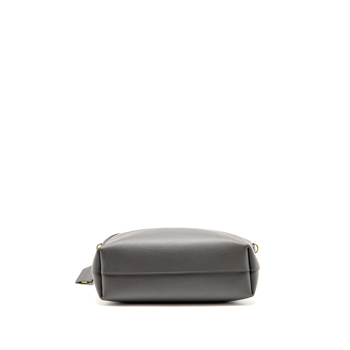 Saint Laurent shopping tote bag calfskin grey GHW