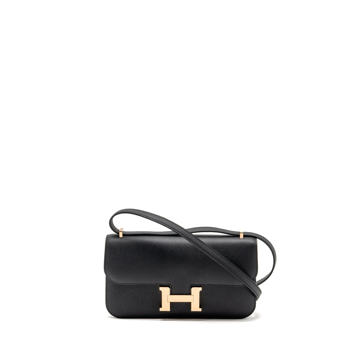 Hermes Constance Elan Epsom Black RGHW