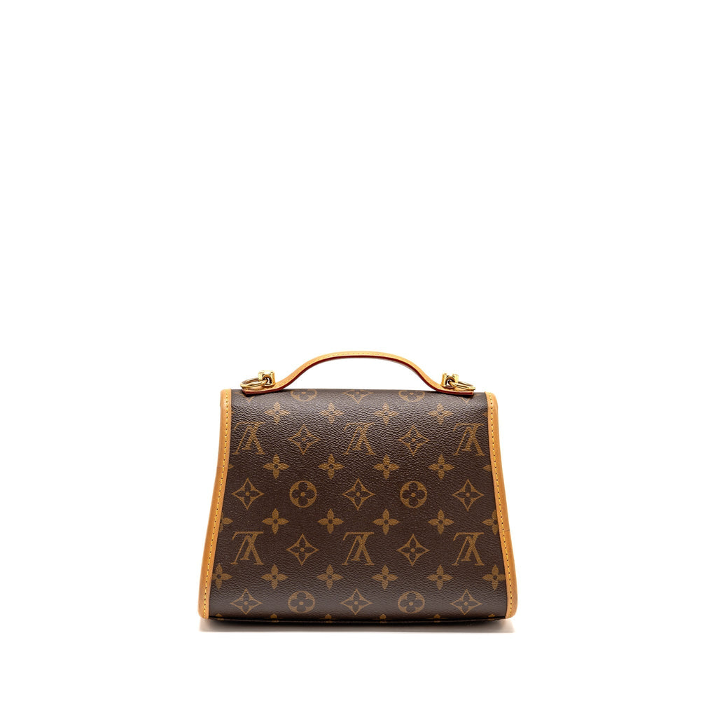 LOUIS VUITTON IVY BAG MONOGRAM CANVAS GHW