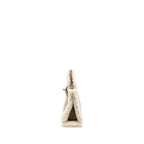 HERMES MINI KELLY PLUCH GRIZZLY/SWIFT/MOUTON MERINOS GRIS CAILLOU/ECRU/ETOUPE SHW