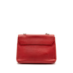 LOUIS VUITTON LOCKME BAG CALFSKIN RED SHW