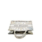 Dior Medium Book Tote Rêve D'Infini Embroidery Canvas Multicolour