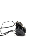CHANEL MINI DUMA BACKPACK CALFSKIN BLACK LGHW (MICROCHIP)