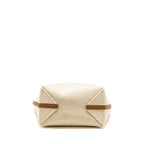 LOEWE SUNA FUJITA LIMITED EDITION MEDIUM PUZZLE FOLD TOTE BAG CANVAS/LEATHER BEIGE/MULTICOLOUR