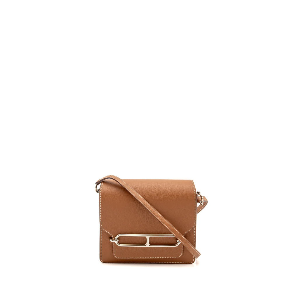 Hermes Mini Roulis evercolor Gold SHW