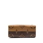 LOUIS VUITTON ONTHEGO MM MONOGRAM REVERSE CANVAS GHW