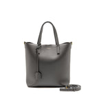 Saint Laurent shopping tote bag calfskin grey GHW