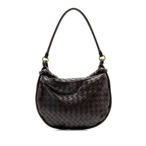 Bottega Veneta Medium Gemelli Intrecciato Nappa Leather Fondant GHW